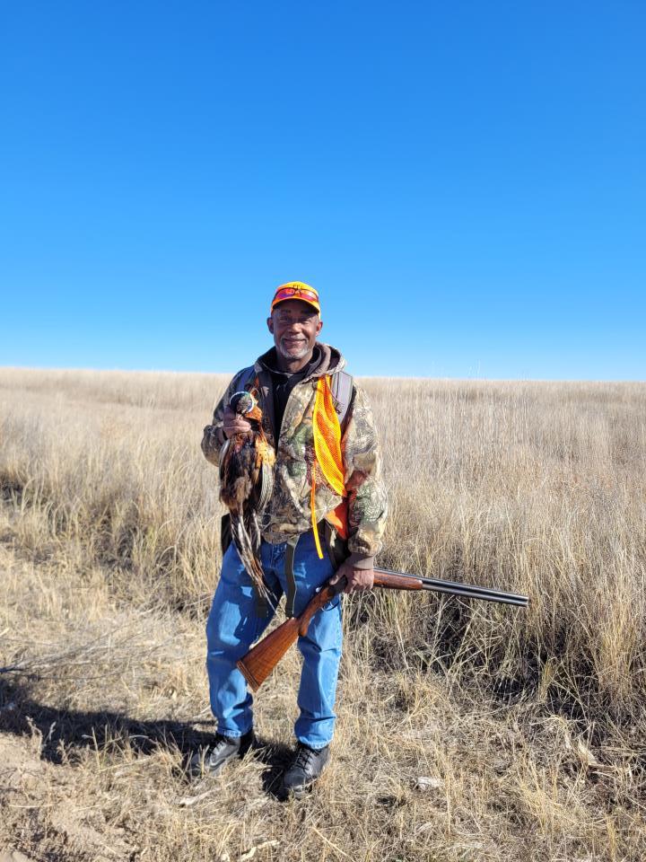 Secretary Christopher Kennedy at the Kansas Governor's Ringneck Classic.